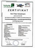 future Zertifikat